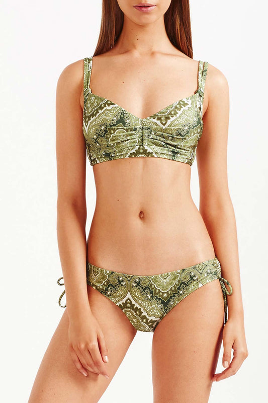 Tigerlily Delon Loren Bikini Top - Green