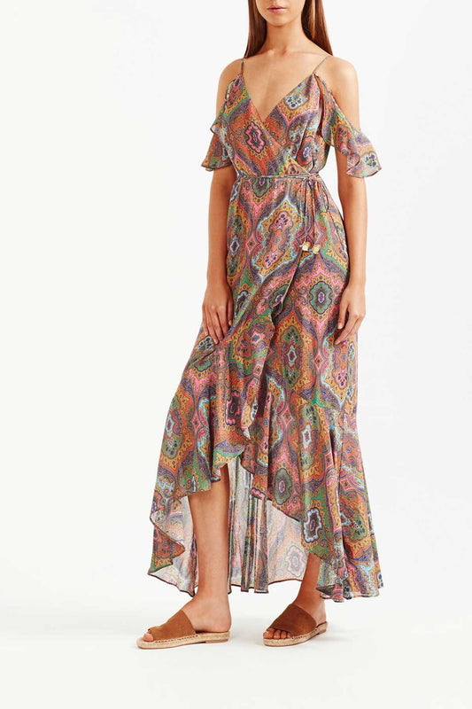Delon Maxi Dress - Multi