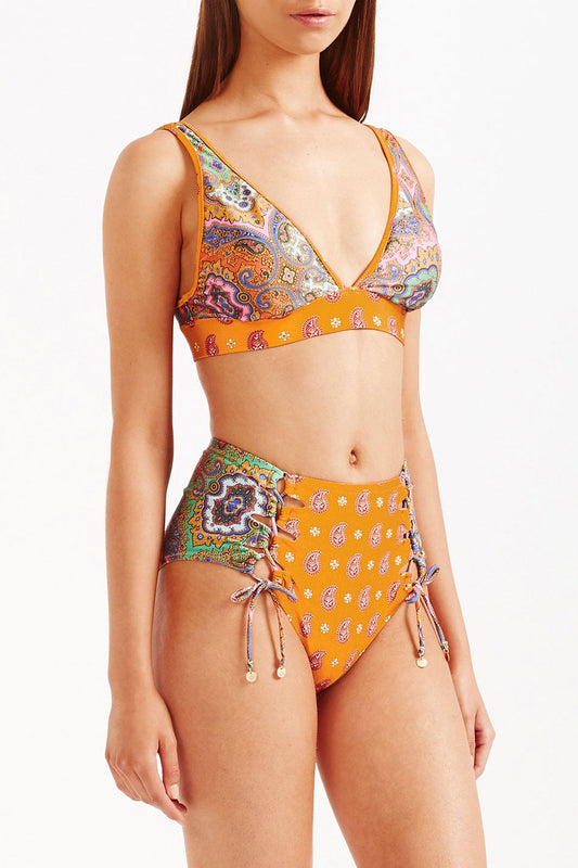 Delon Reversible Erin Bikini Top - Multi