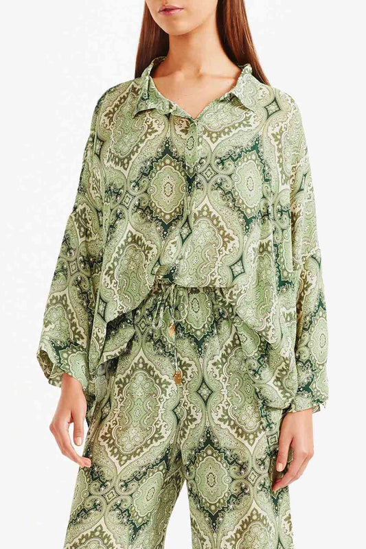 Tigerlily Delon Shirt - Green