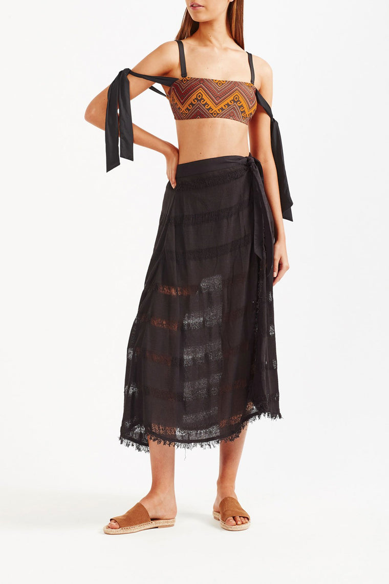 Despina Maxi Skirt - Black