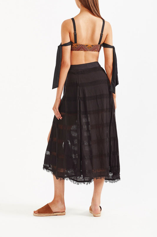 Despina Maxi Skirt - Black