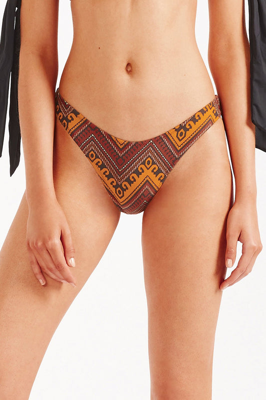 Tigerlily Eda Elle Bikini Pant - Rust