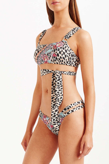 Elena Eden Bra Bikini Top - Leopard
