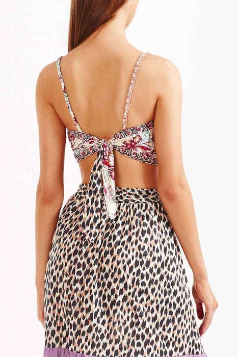 Elena Reversible Top - Leopard