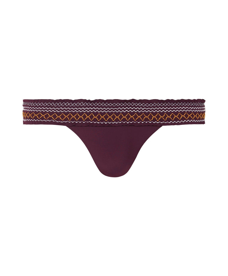 Fidelia Paranga Bikini Bottom - Plum