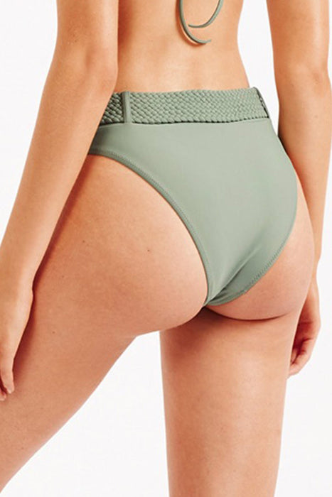 Halle Corset Bikini Pant - Vine
