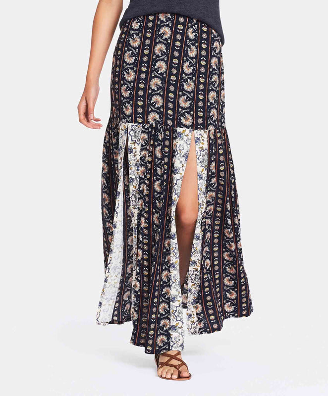 Tigerlily Hamilton Maxi Skirt - Indigo