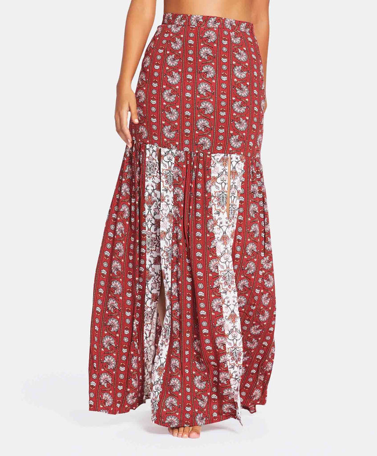 Hamilton Maxi Skirt - Red