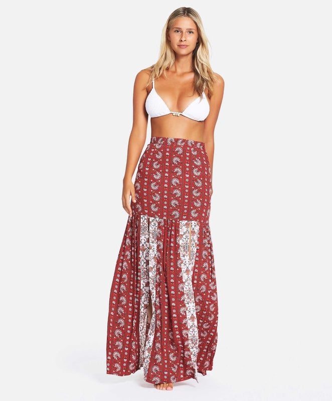Hamilton Maxi Skirt - Red