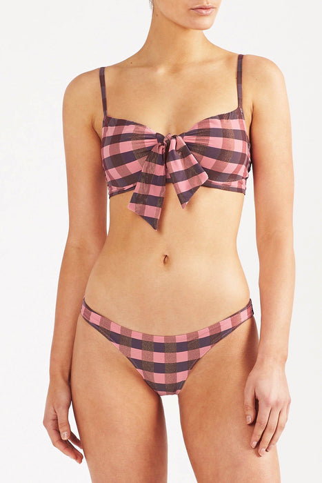 Tigerlily Jane Pania Underwire Bikini Top - 60s Pink