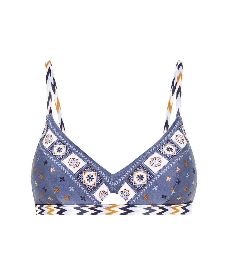 Jolana Elastic Triangle Bikini Top