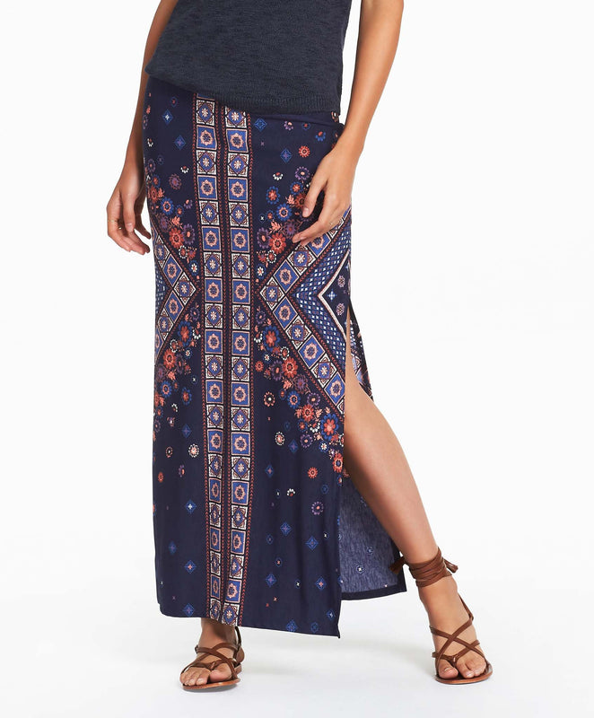 Tigerlily Jolana Maxi Skirt - Indigo