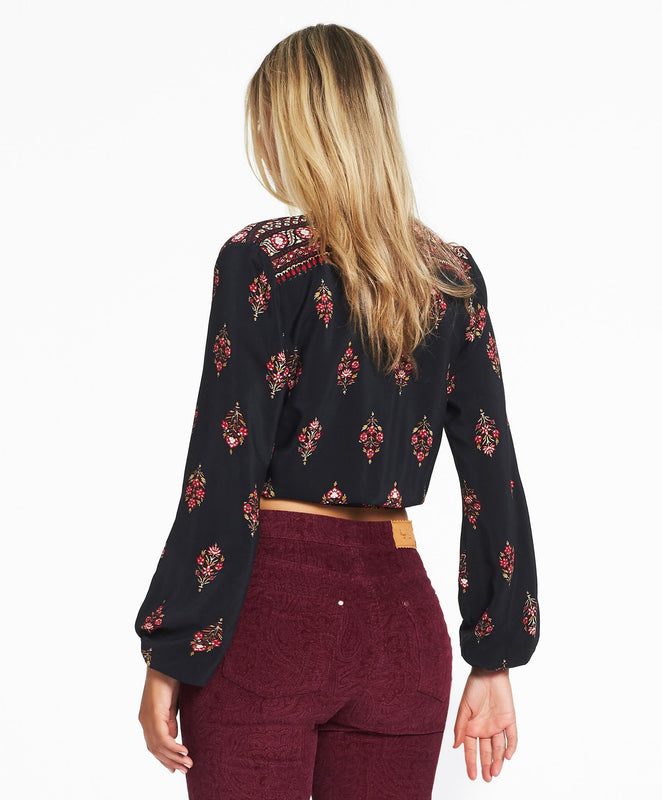 Julienne Crop Blouse
