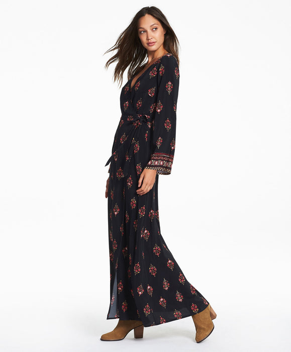 Julienne Wrap Maxi Dress