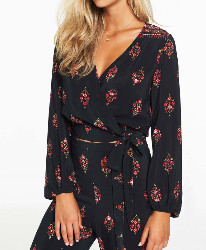Julienne Crop Blouse