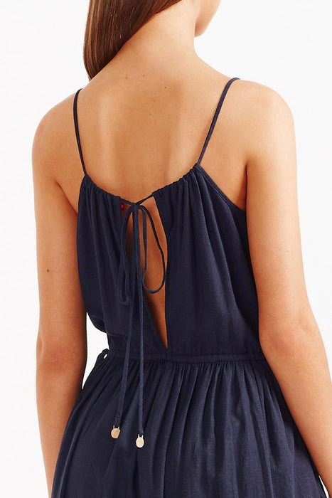 Kapari Midi Dress - Indigo