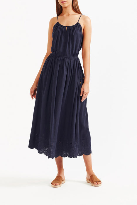 Tigerlily Kapari Midi Dress - Indigo
