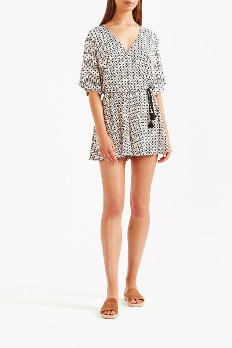 Karezi Playsuit - Bone
