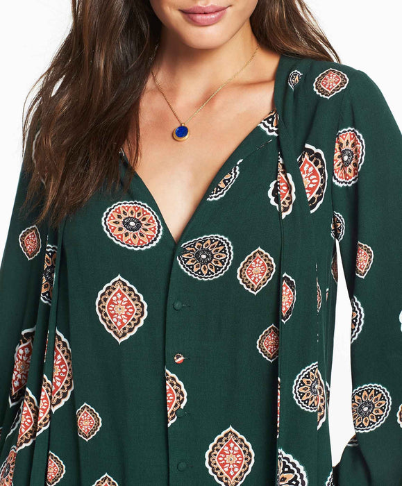 Matisse Blouse Top - Emerald