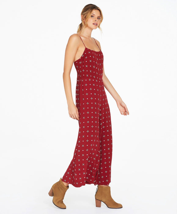Morisot Wideleg Jumpsuit - Rust