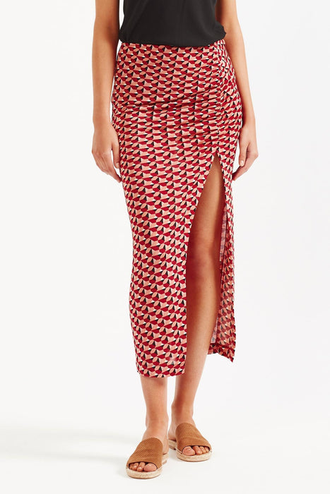 Nathalie Midi Skirt - Multi