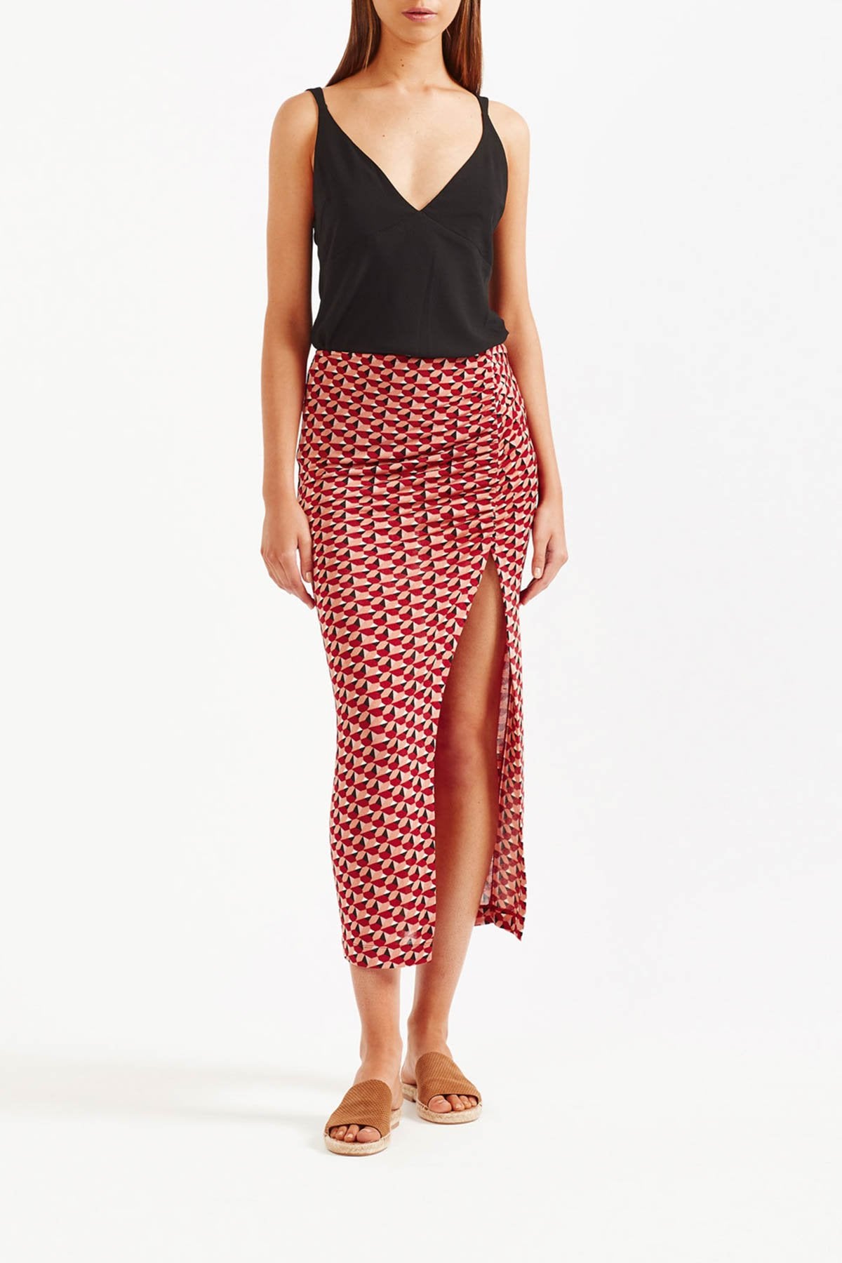 Tigerlily Nathalie Midi Skirt - Multi