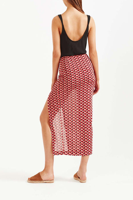 Nathalie Midi Skirt - Multi