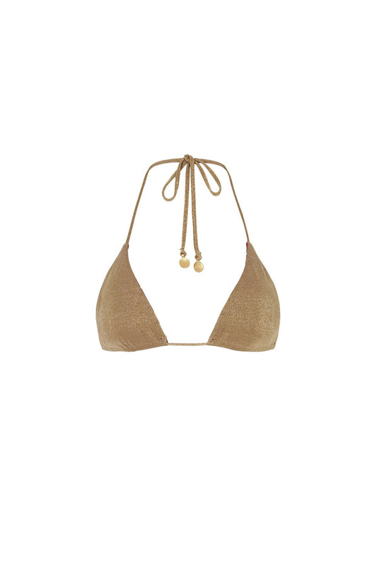 Nathalie Reversible Tara Tri Bikini Top - Multi