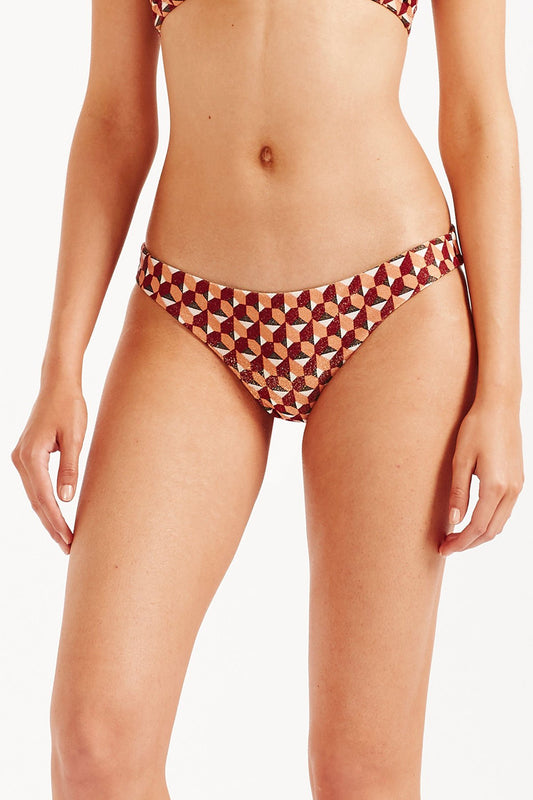 Tigerlily Nathalie Reversible Tiger Bikini Pant - Multi