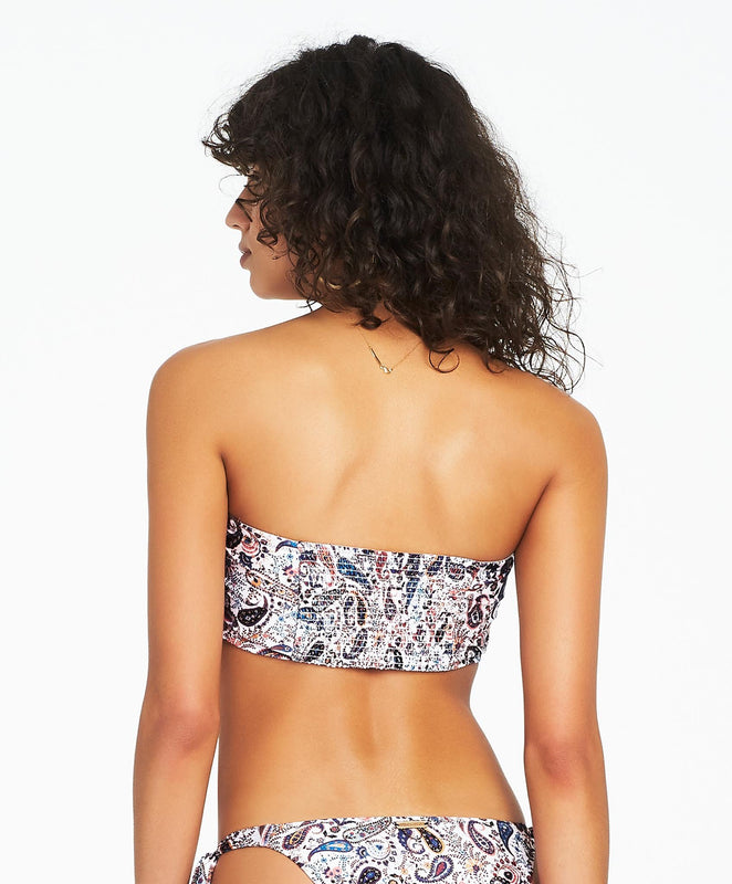 Palermo Wrap Tie Bikini Top - Shell