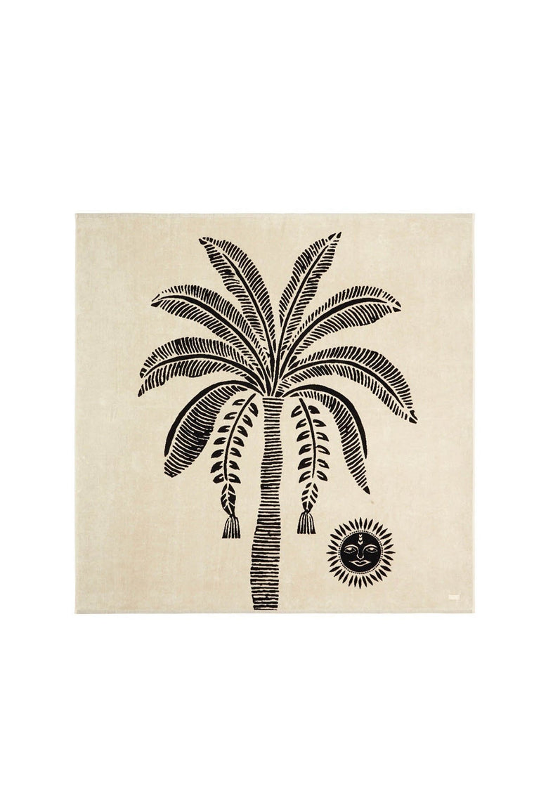 Palm Towel - Bone