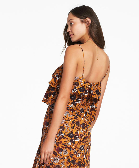 Paradis Cami Top - Mustard