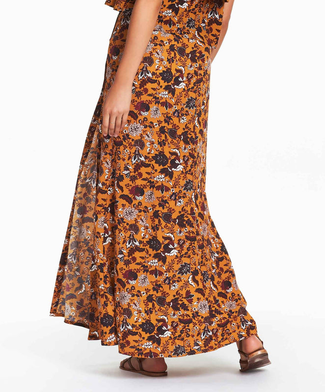 Paradis Maxi Skirt - Mustard