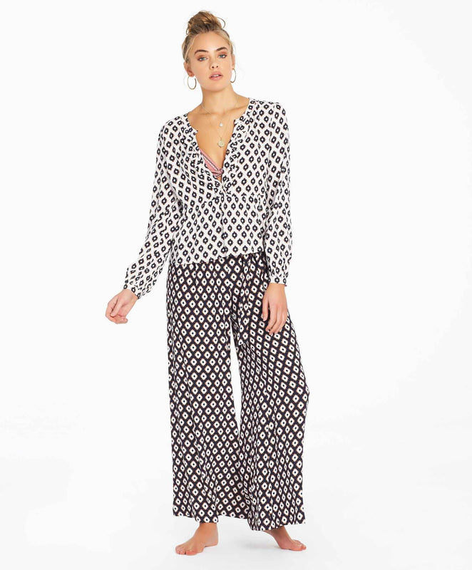 Parisa Blouse Top - White