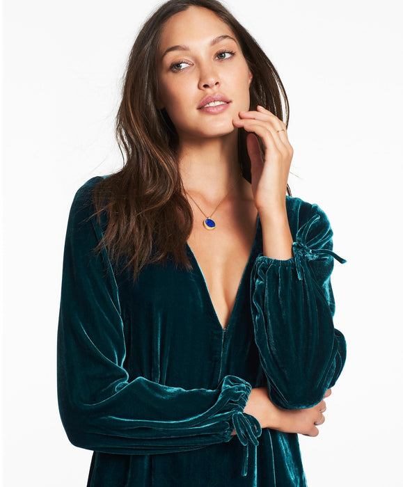 Pavlina Wrap Dress - Emerald