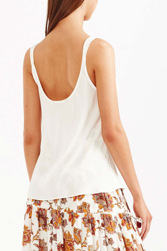 Rena Cami Top - White