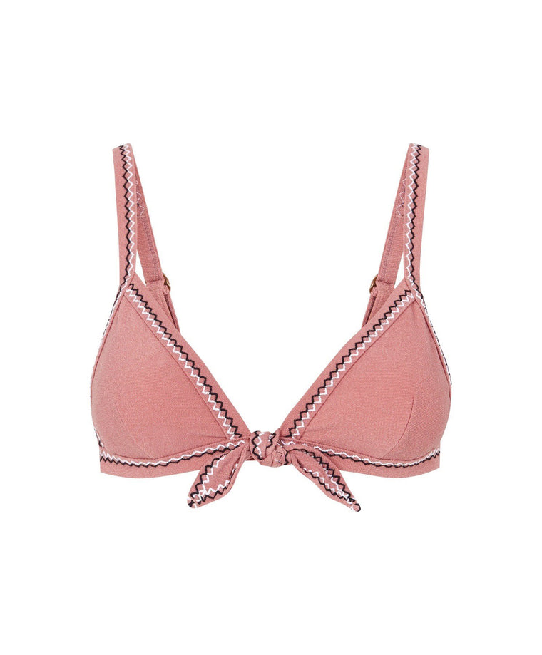 Rosetta Fixed Tri Bikini Top