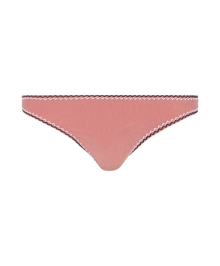 Rosetta Tiger Bikini Pant - Dusty Rose