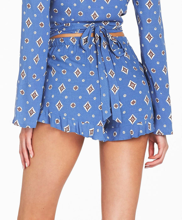 Sadaf Short - Blue