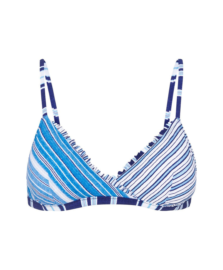 Sanaz Gemini Bra Bikini Top - Patchwork