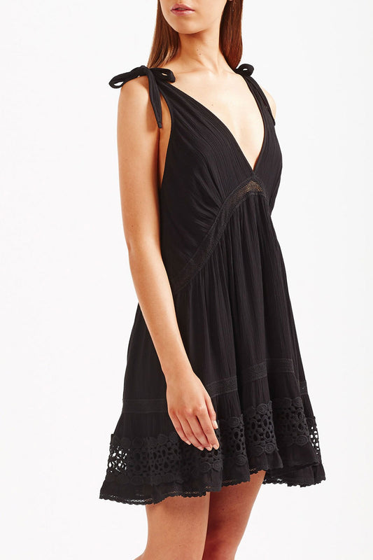 Sofia Mini Dress - Black