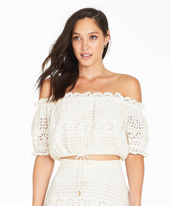 Tigerlily Speranza Top - White