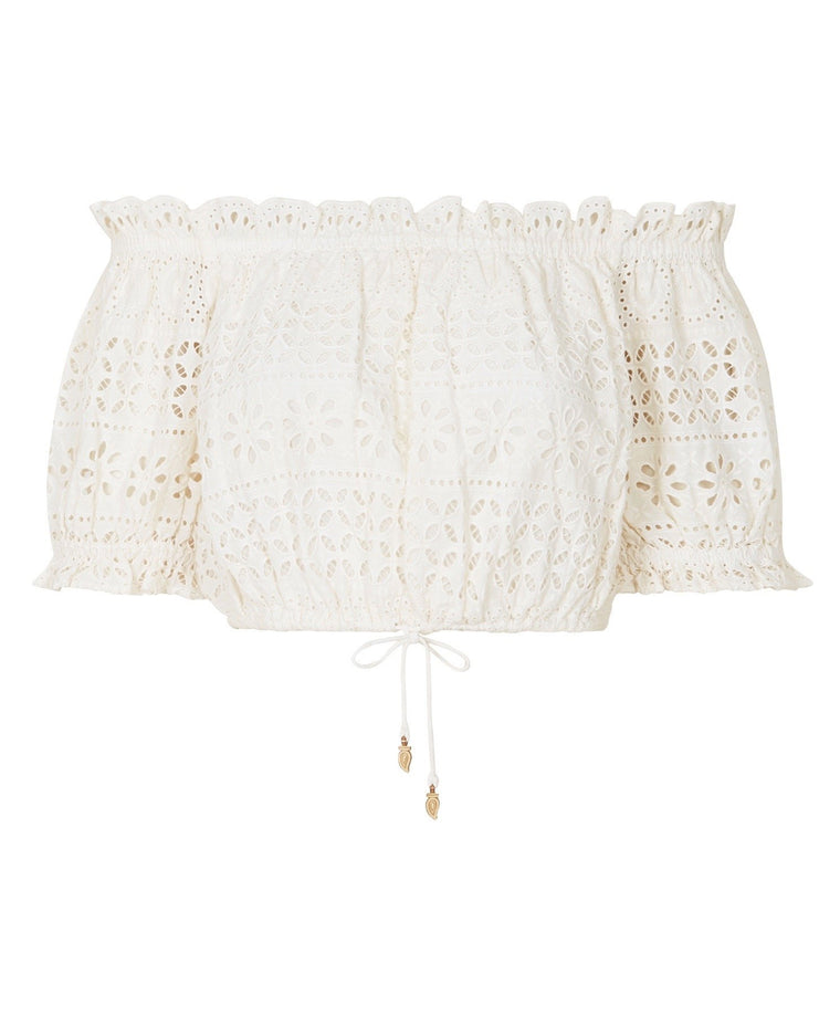 Speranza Crop Top - White