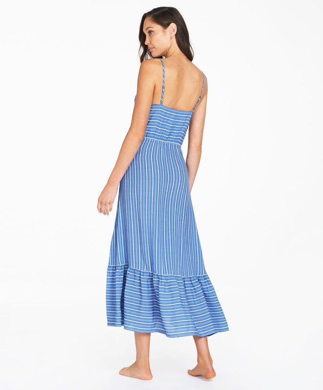 Tabriz Midi Dress - Blue