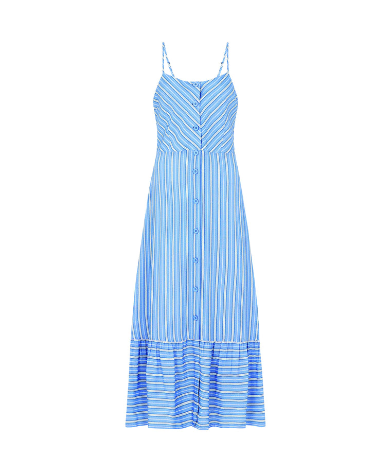 Tabriz Midi Dress - Blue