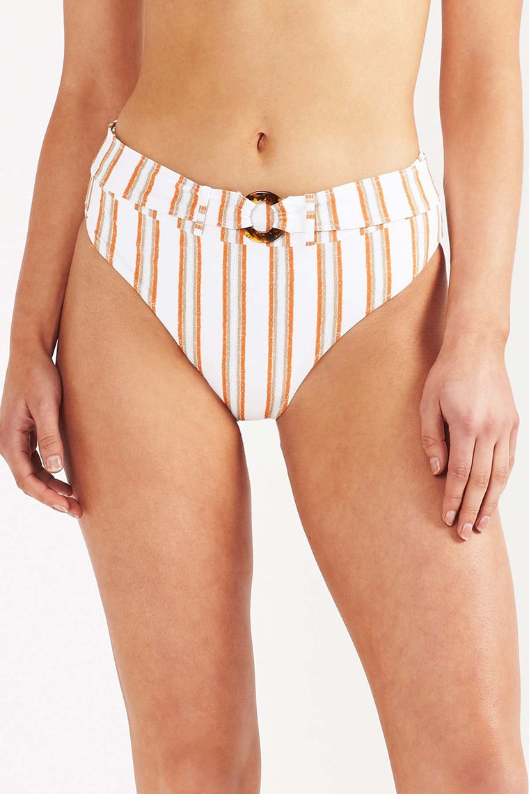 Vanita Corset Bikini Pant - Stripe