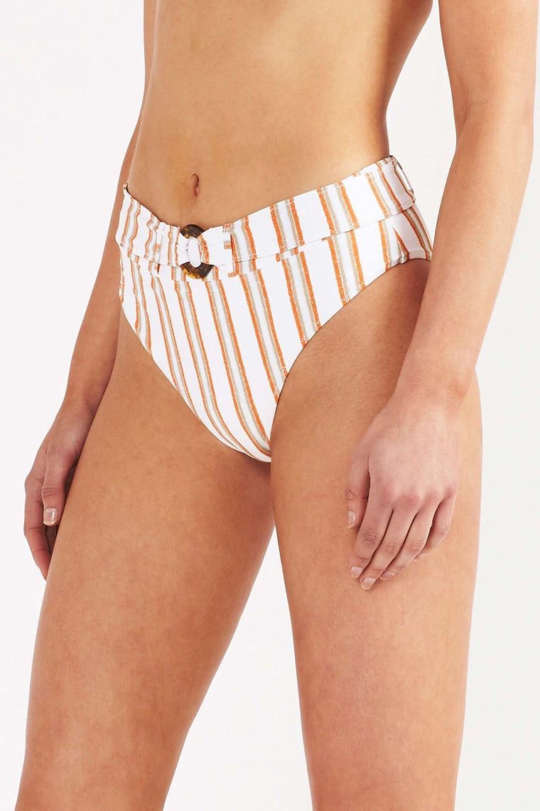 Vanita Corset Bikini Pant - Stripe