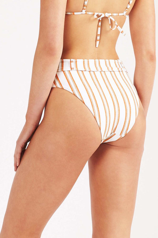 Vanita Corset Bikini Pant - Stripe