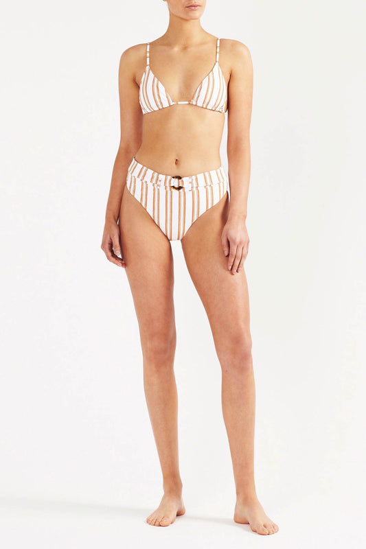 Vanita Tara Tri Bikini Top - Stripe